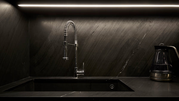 cardoso stone kitchen splashback and counter sink