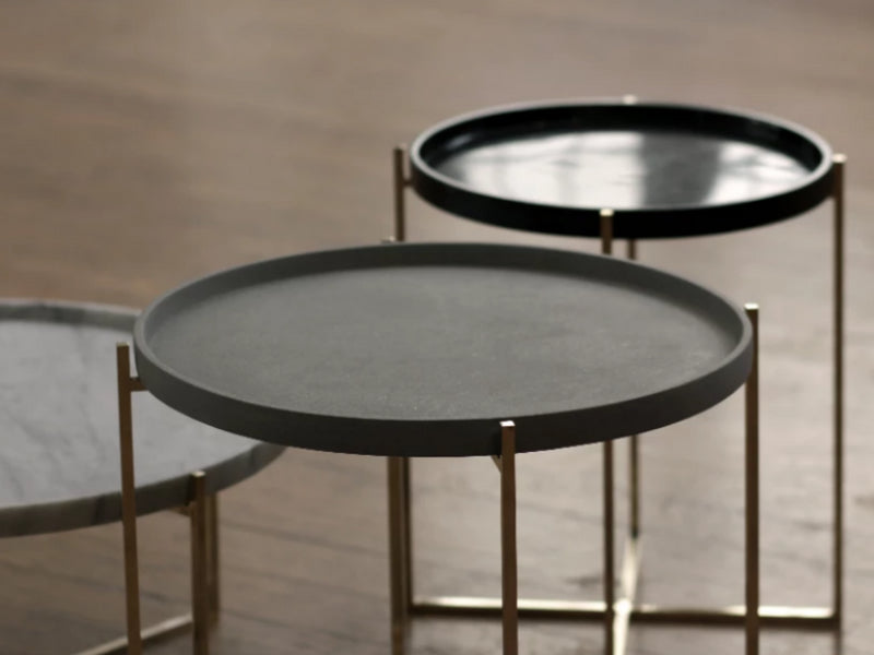 side table pietra serena sandstone