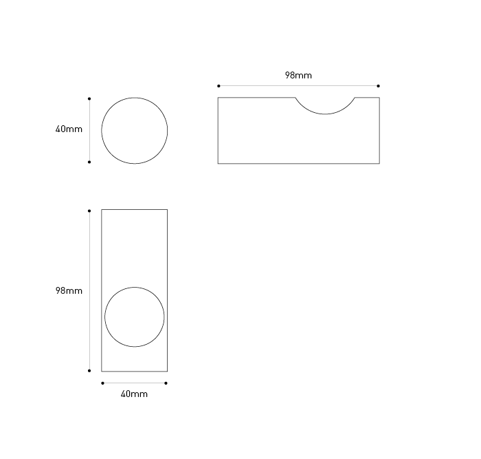 Dendel (set of 3)