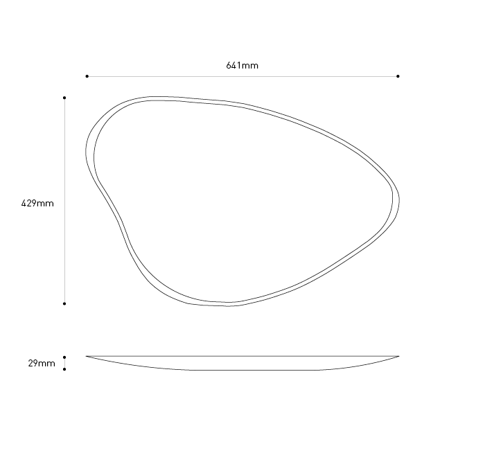 center plate measures
