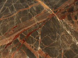 Ombra di Caravaggio brown marble slab natural stone workshop Malta brown stone