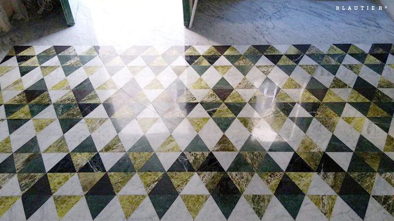 verde guatemala gts office mosaic floor green marble natural stone malta