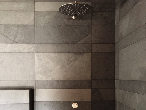 grey slate shower wall cladding malta natural stone