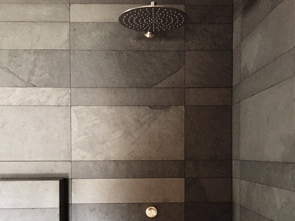 grey slate shower wall cladding malta natural stone