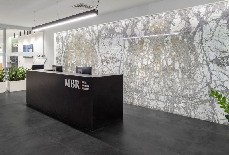 Mbr Cladding Invisible Grey Gold Marble Natural Stone Workshop Malta – rlautier
